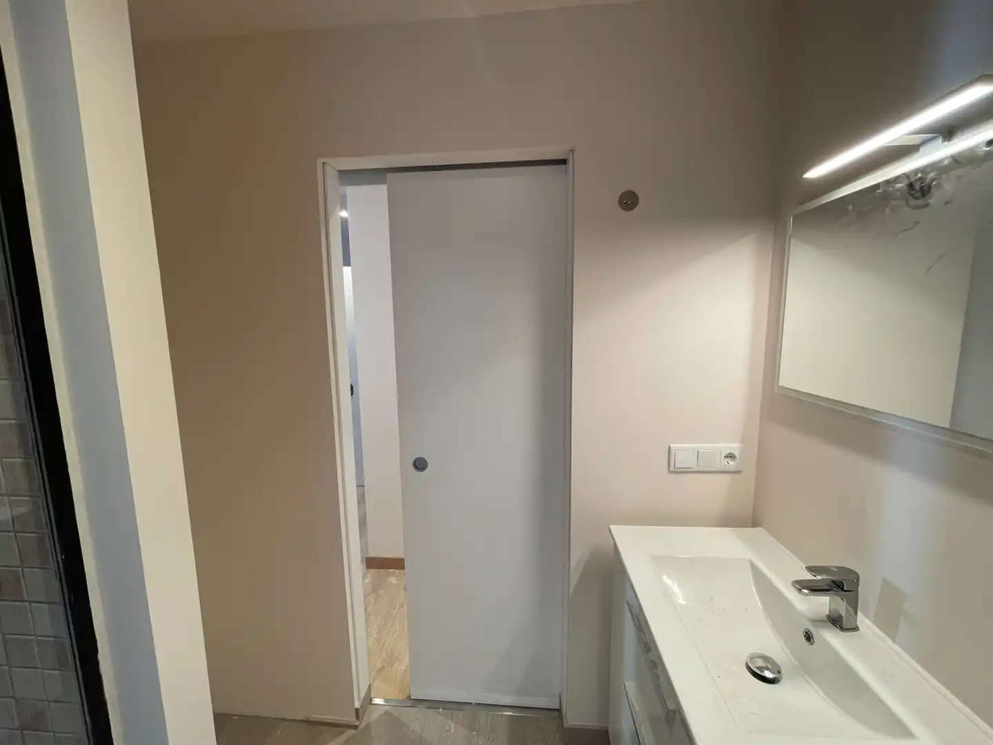 Baño de Apartamento de alquiler en Puigcerdà con Calefacción, Parquet y Horno