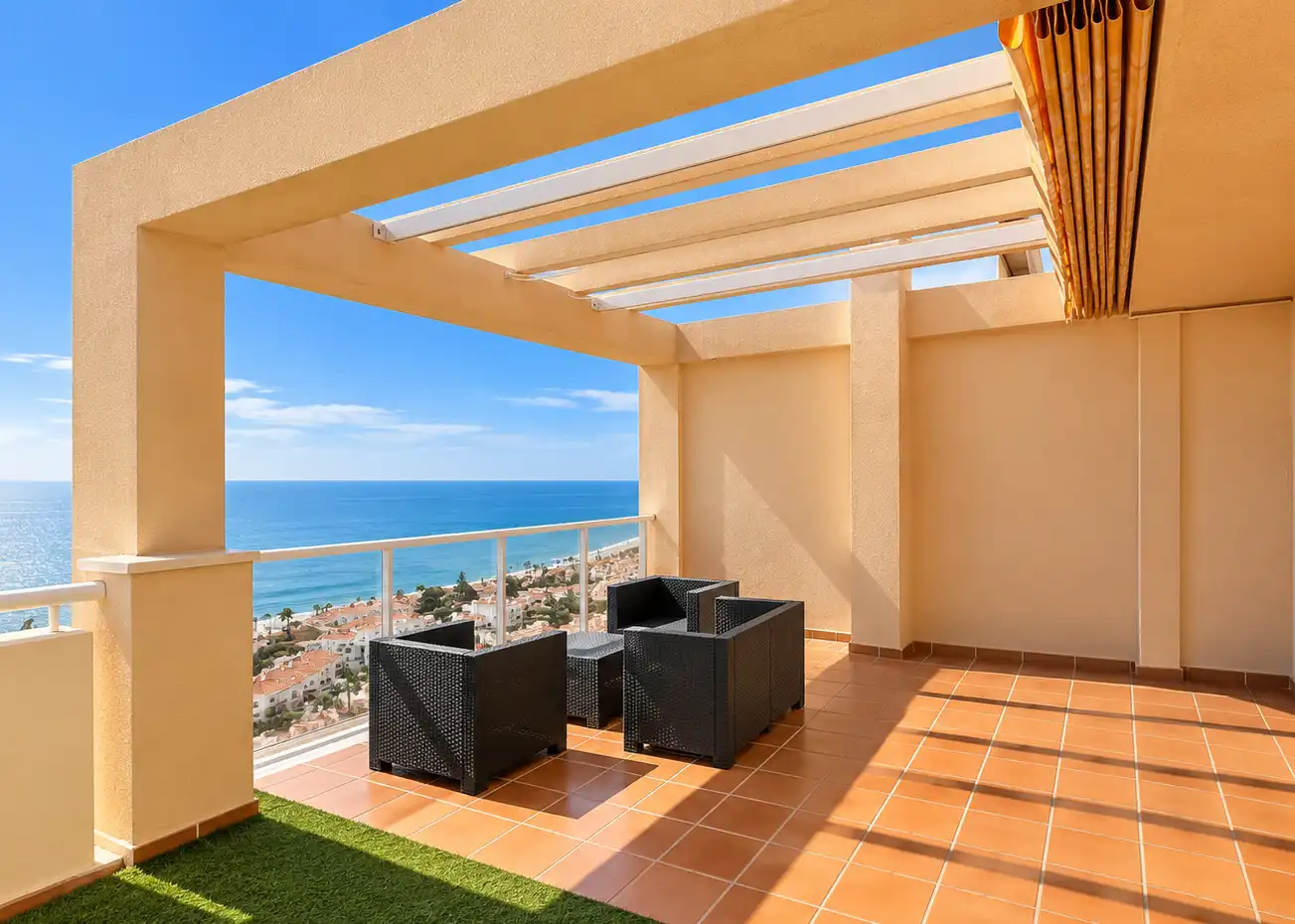 Terraza de Ático en venta en La Cala del Moral