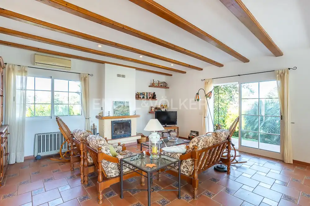 Living room of Houses for sale in Dénia  with Air Conditioner, Heating and Private garden
