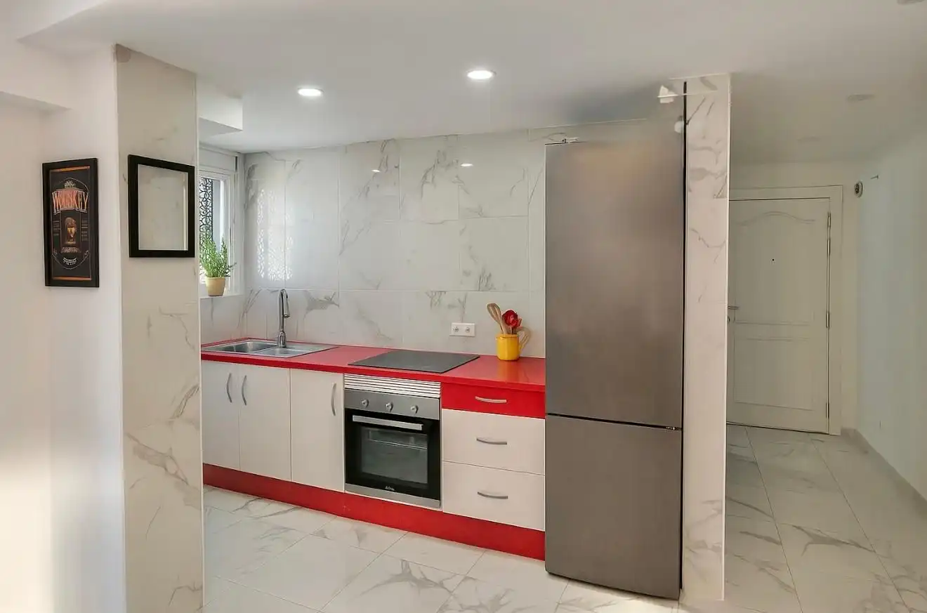 Kitchen of Flat for sale in Benalmádena  with Air Conditioner and Terrace