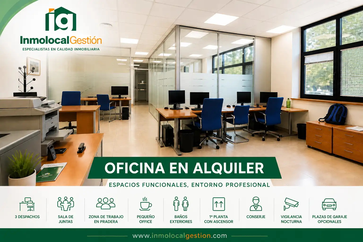 Oficina de alquiler en Calle Copenhague, 12, Europolis, Las Rozas de Madrid