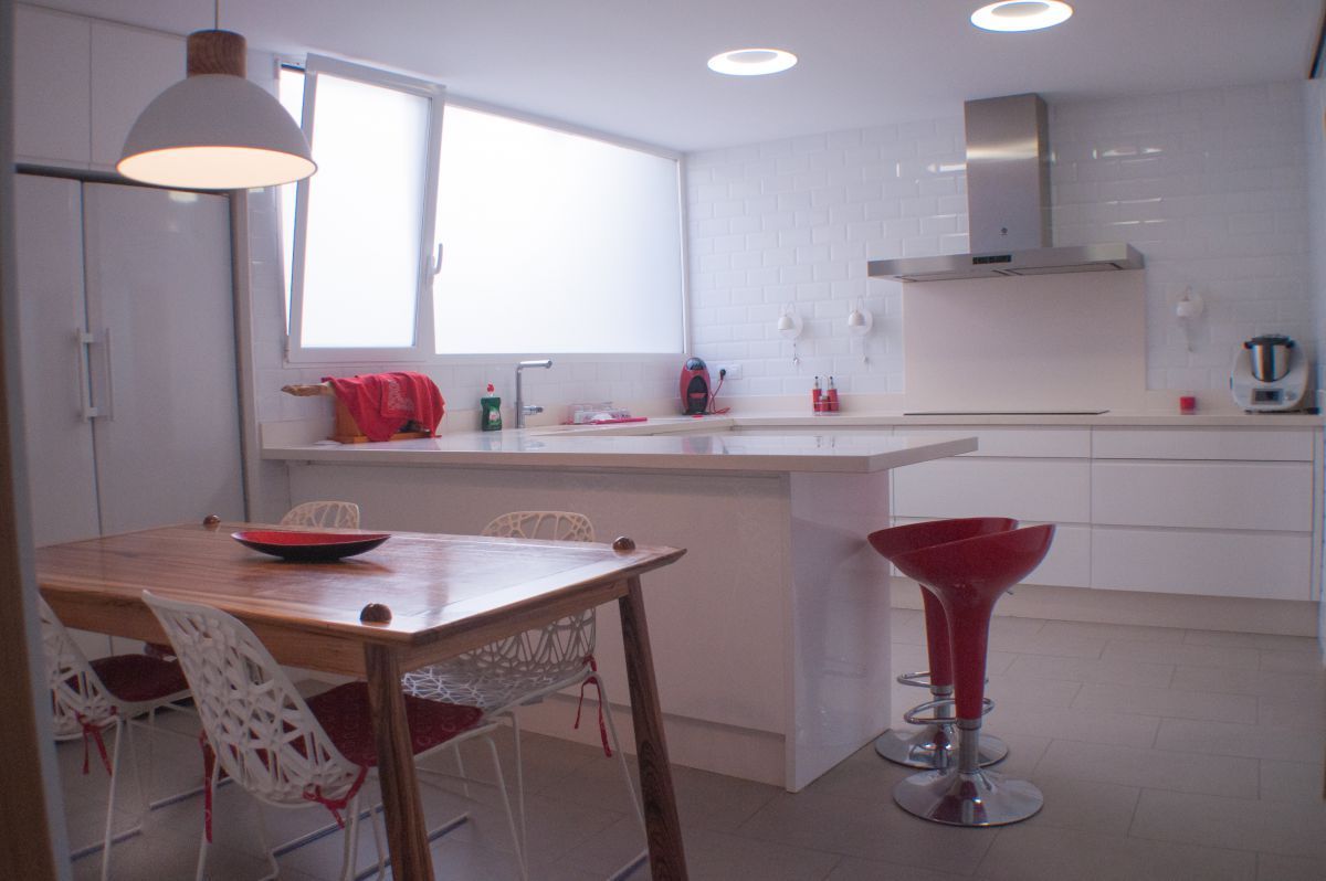 Cuina de Dúplex en venda en Burriana / Borriana amb Aire condicionat, Parquet i Terrassa