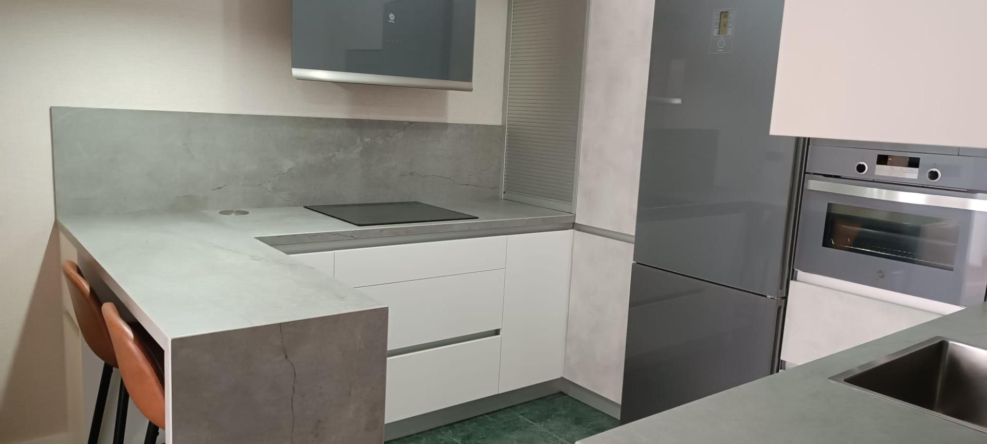 Kitchen of Single-family semi-detached for sale in Maracena  with Air Conditioner, Heating and Terrace