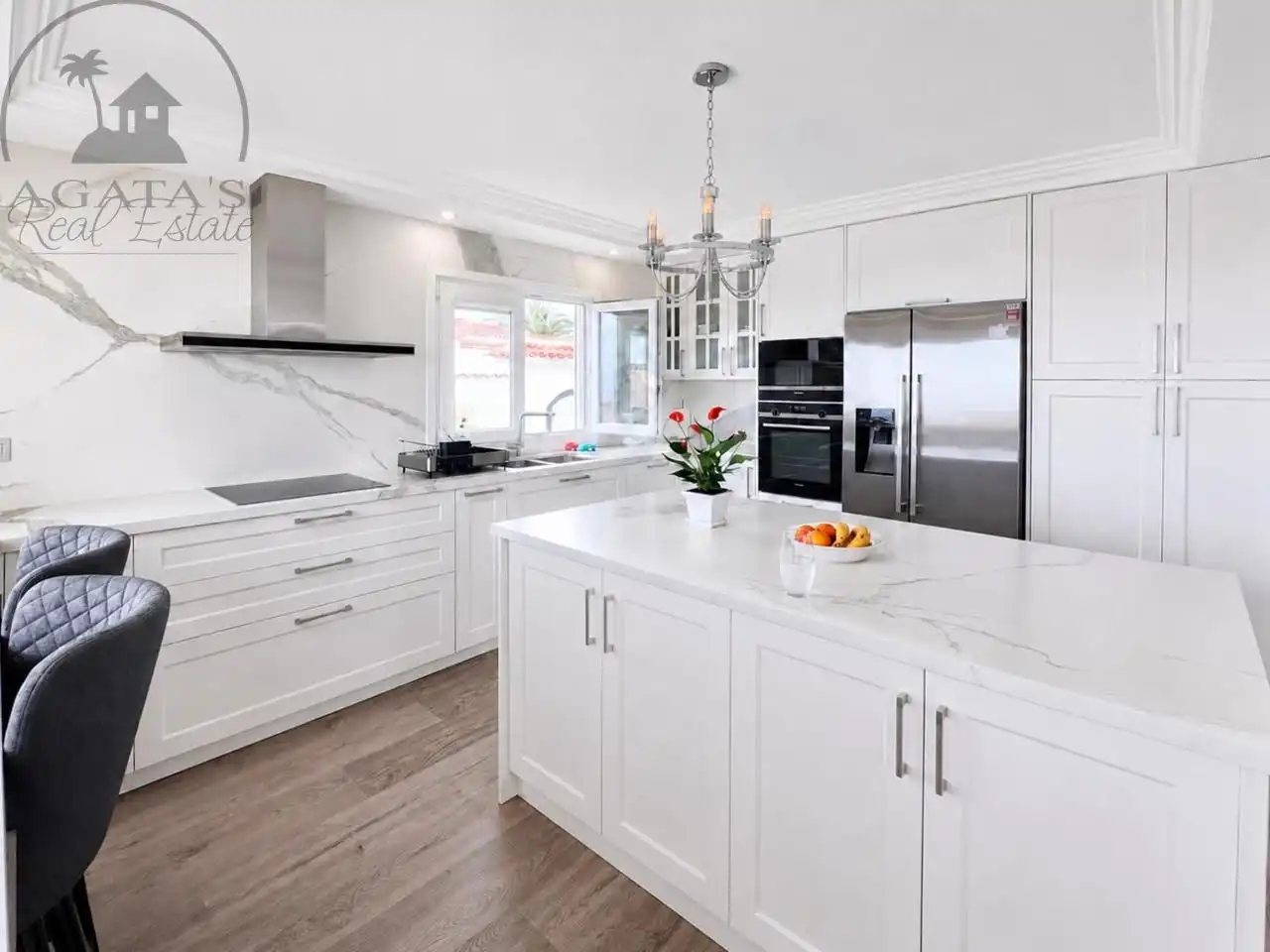 Cocina de Casa o chalet en venta en Los Realejos con Aire acondicionado, Jardín privado y Terraza
