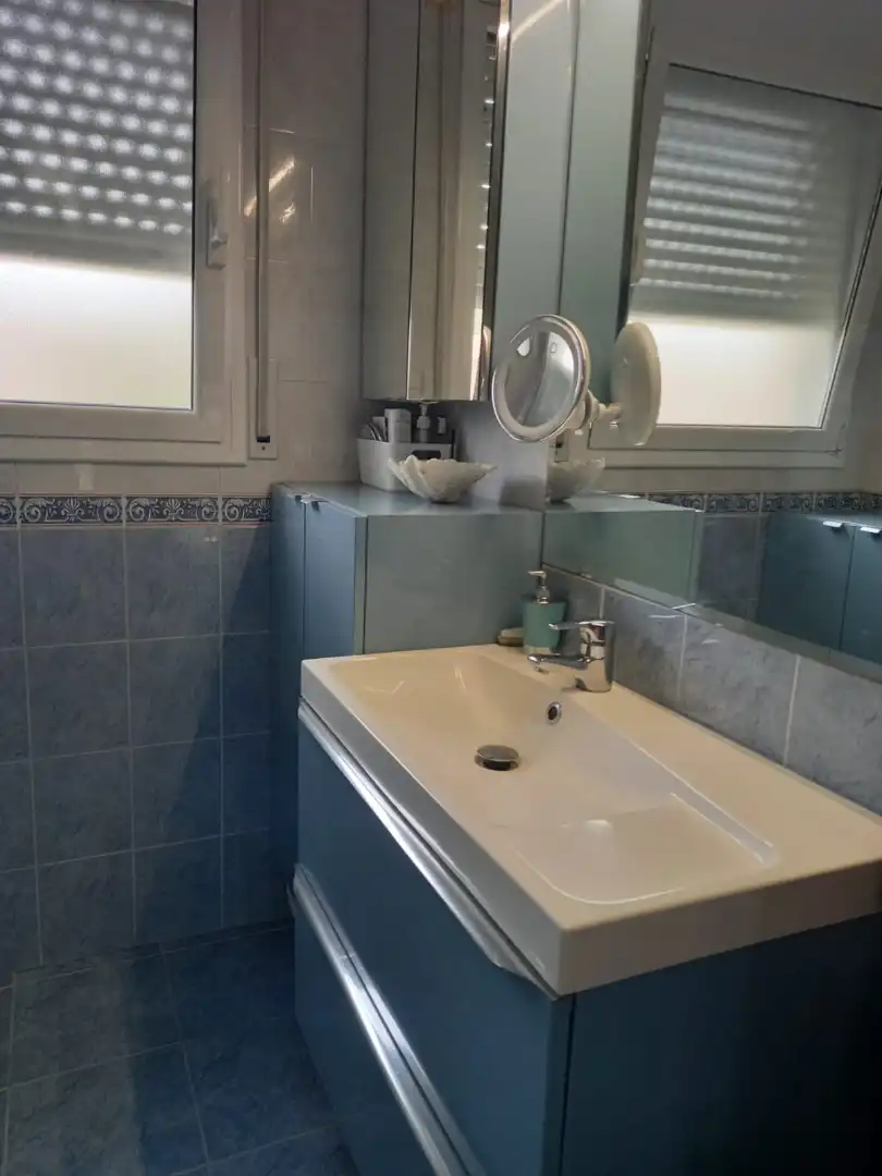 Baño de Casa adosada en venta en Lliçà d'Amunt con Calefacción, Jardín privado y Amueblado