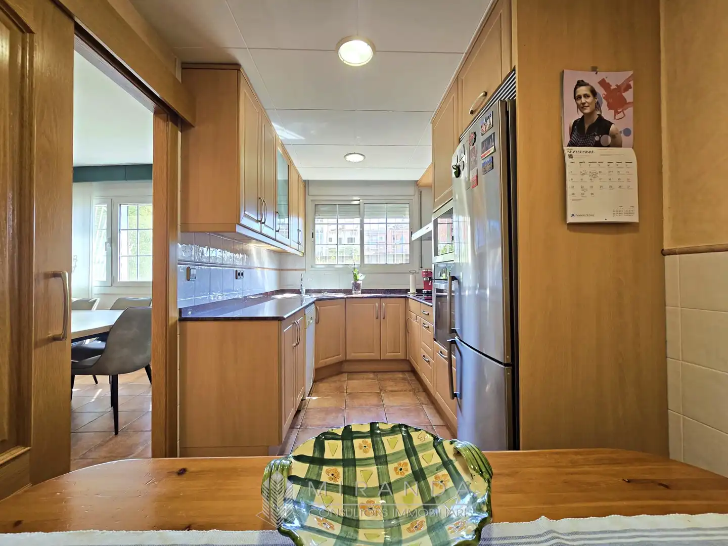 Cocina de Casa adosada en venta en Granollers con Aire acondicionado, Calefacción y Jardín privado