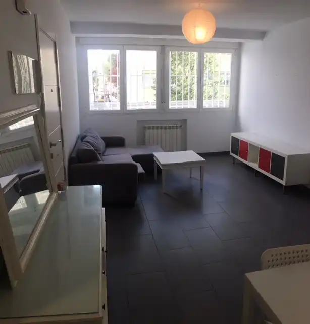 Sala de estar de Piso de alquiler en Madrid con Amueblado, Horno y Lavadora