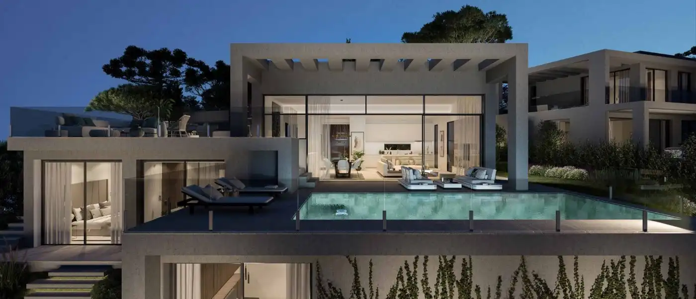 Terrassa de Casa o xalet en venda en Benahavís amb Aire condicionat, Calefacció i Jardí privat
