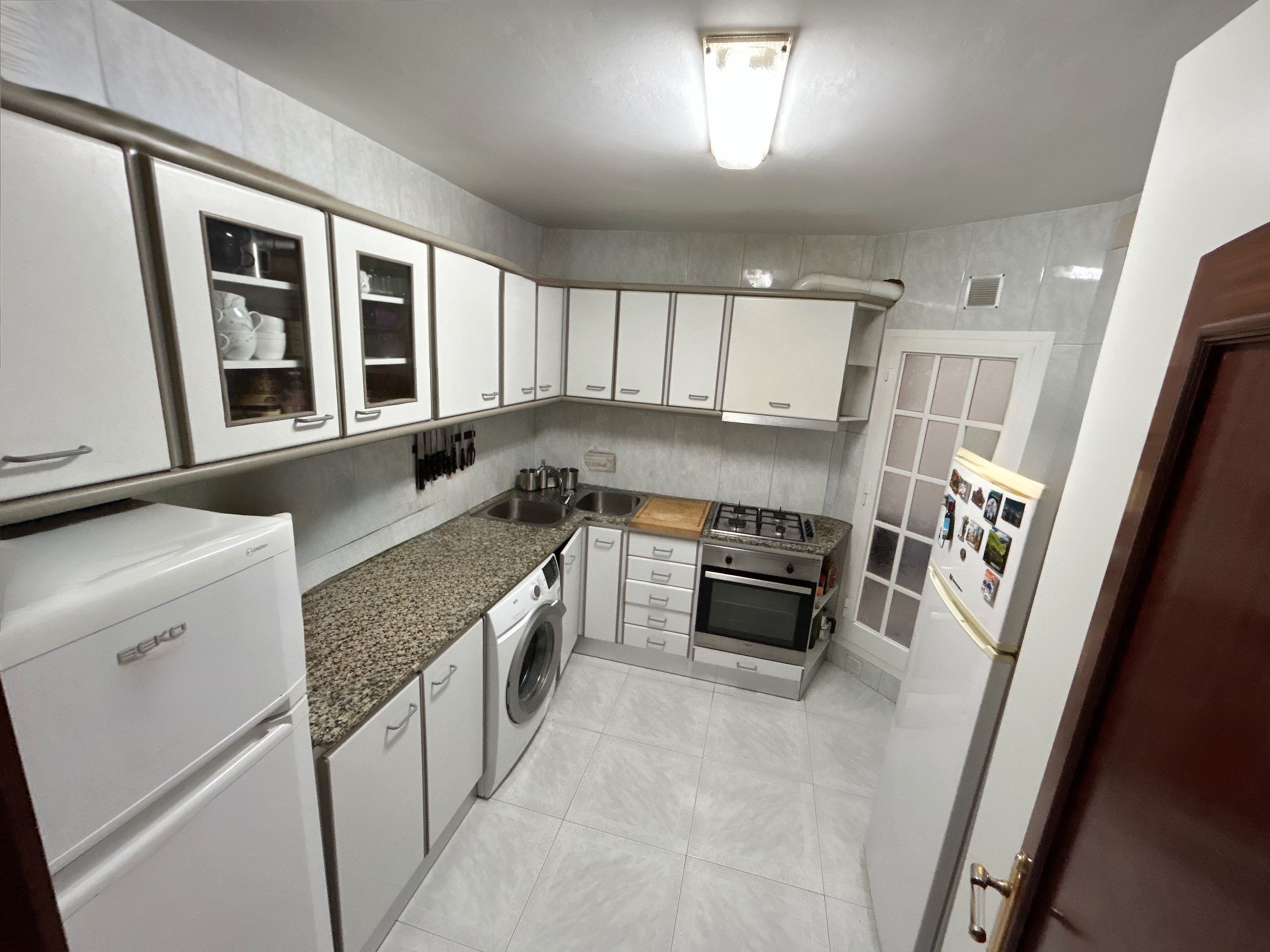 Kitchen of Flat for sale in  Barcelona Capital  with Heating, Terrace and Balcony