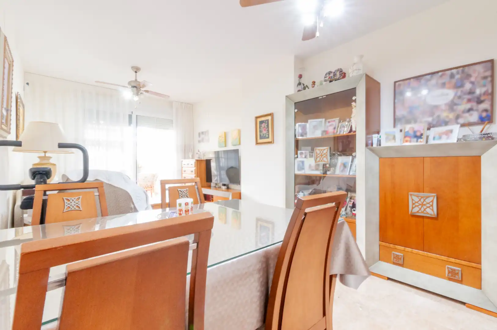 Dining room of Flat for sale in Roquetas de Mar  with Furnished, Oven and Washing machine