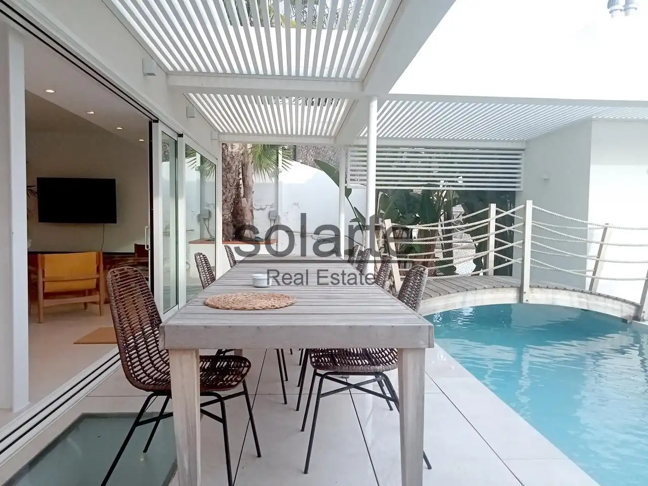 Terrassa de Casa o xalet de lloguer en Sitges