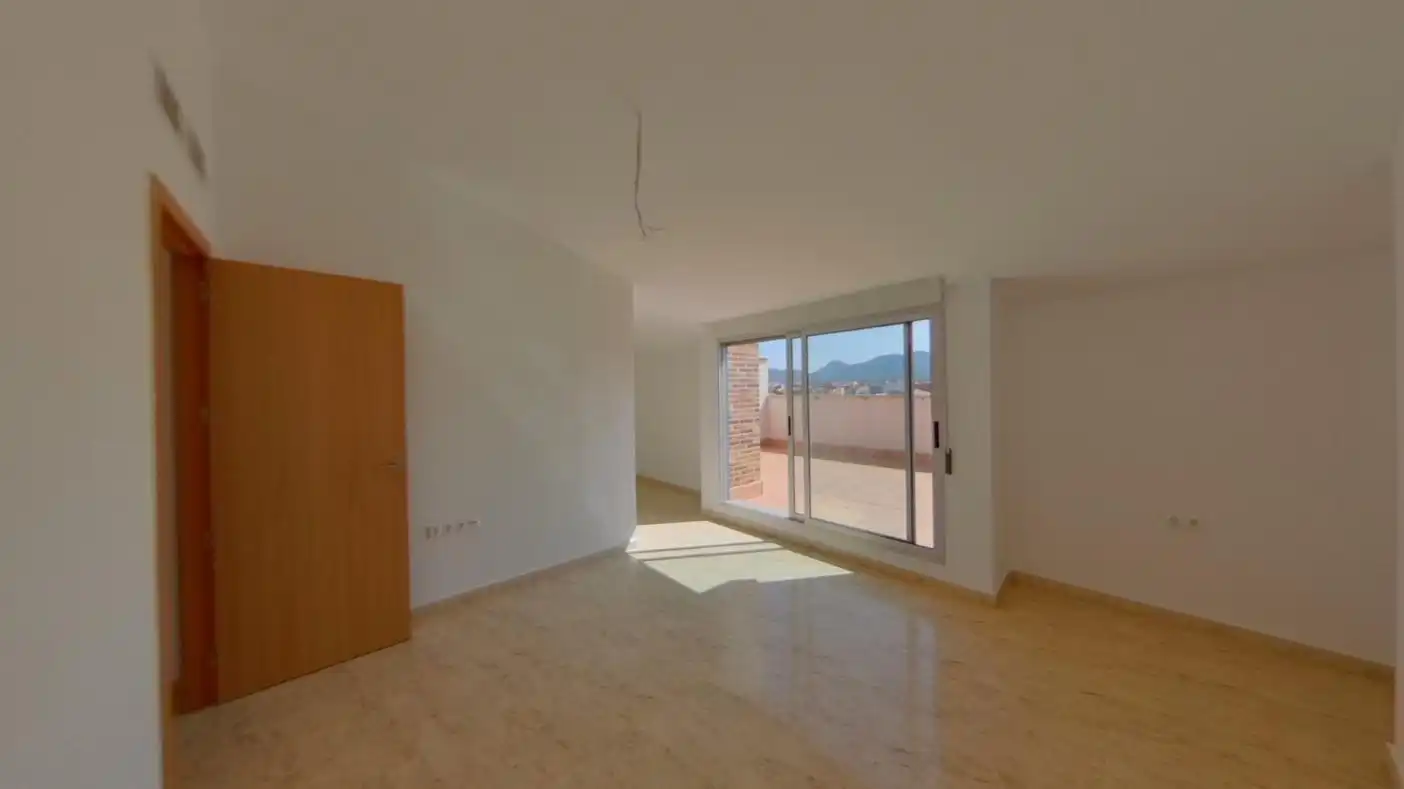 Bedroom of Flat for sale in Murcia