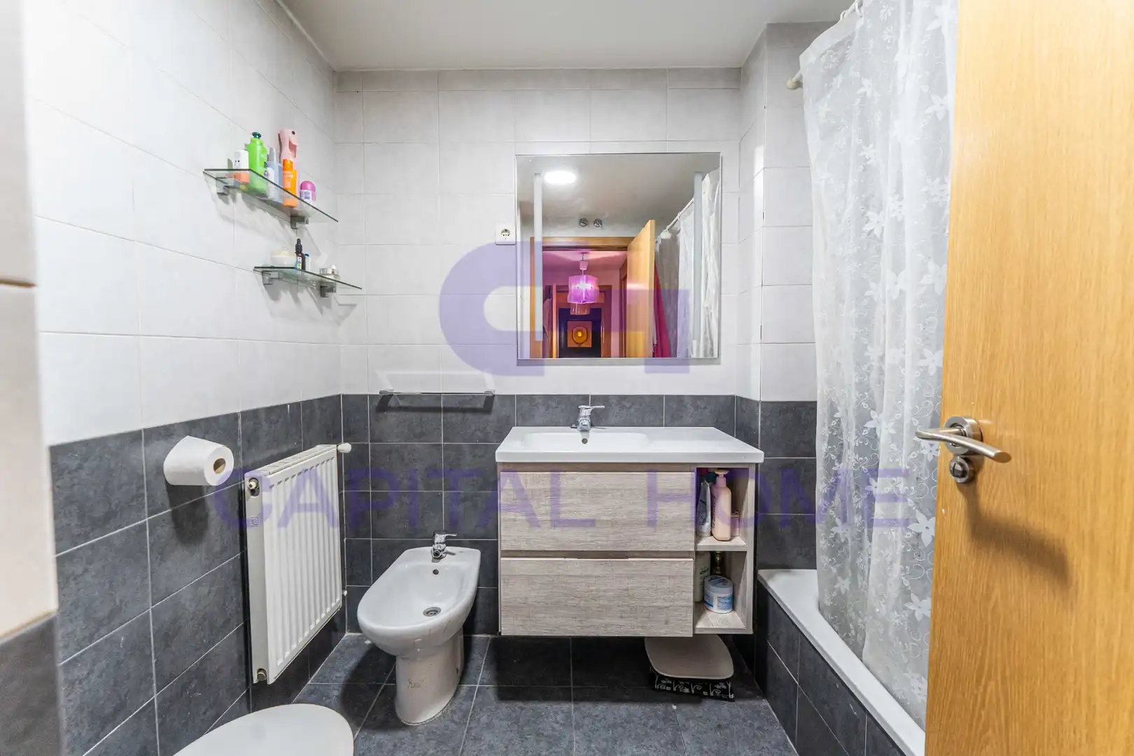 Badezimmer von Dachboden zum Verkauf in Arroyomolinos (Madrid) mit Klimaanlage, Heizung und Terrasse