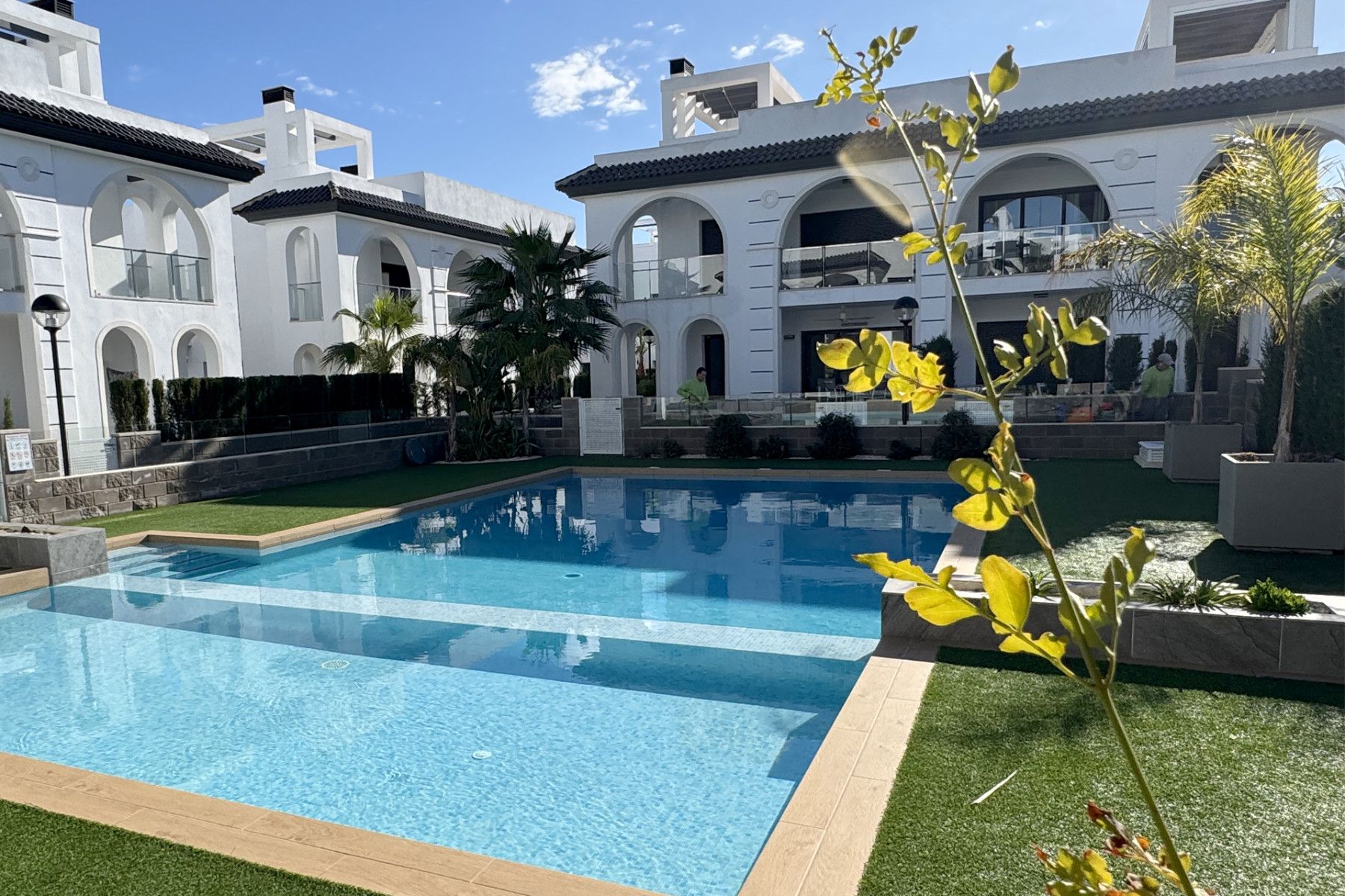 Swimming pool of Apartment for sale in Rojales  with Air Conditioner, Heating and Terrace
