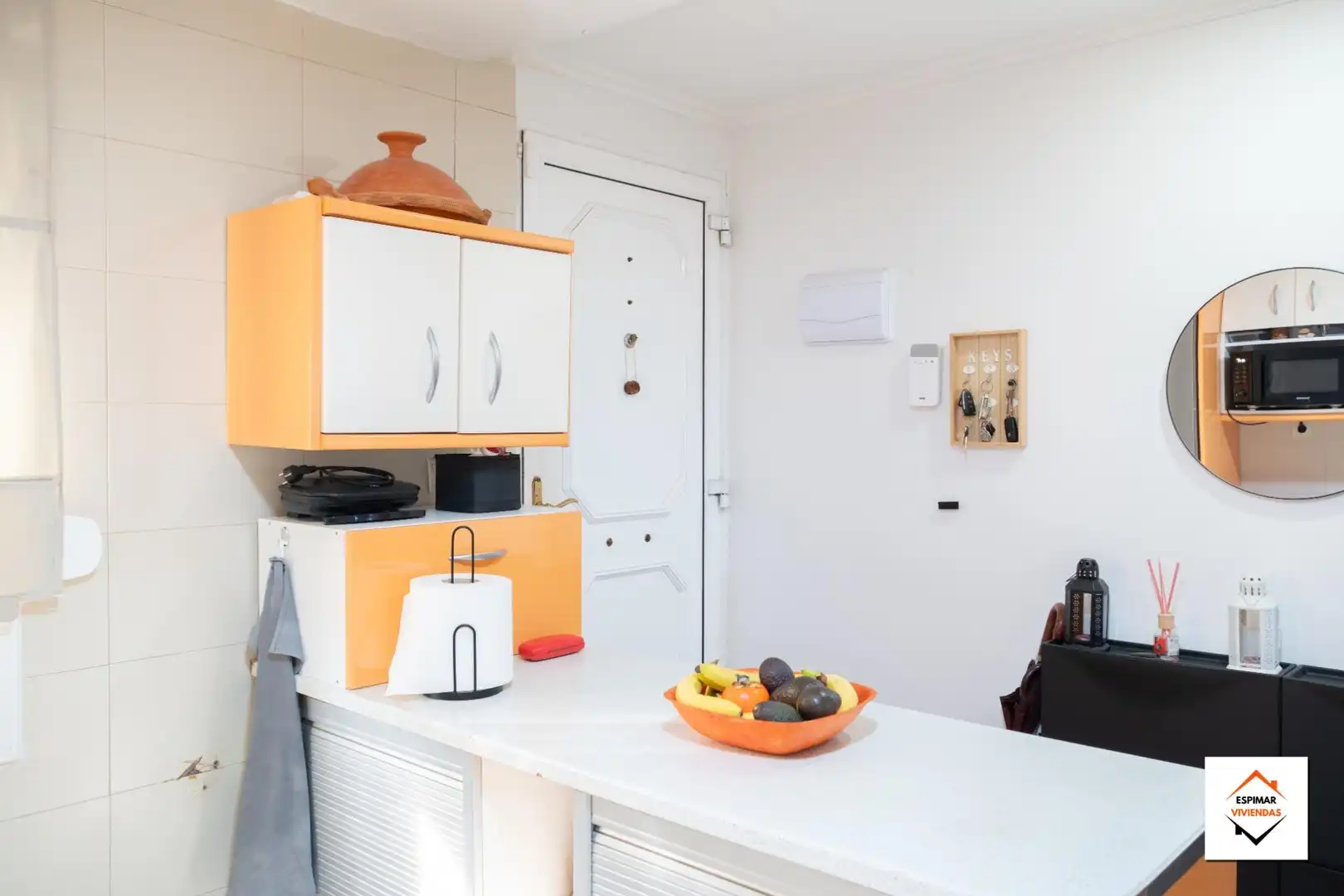 Küche von Einfamilien-Reihenhaus zum Verkauf in Utebo mit Terrasse
