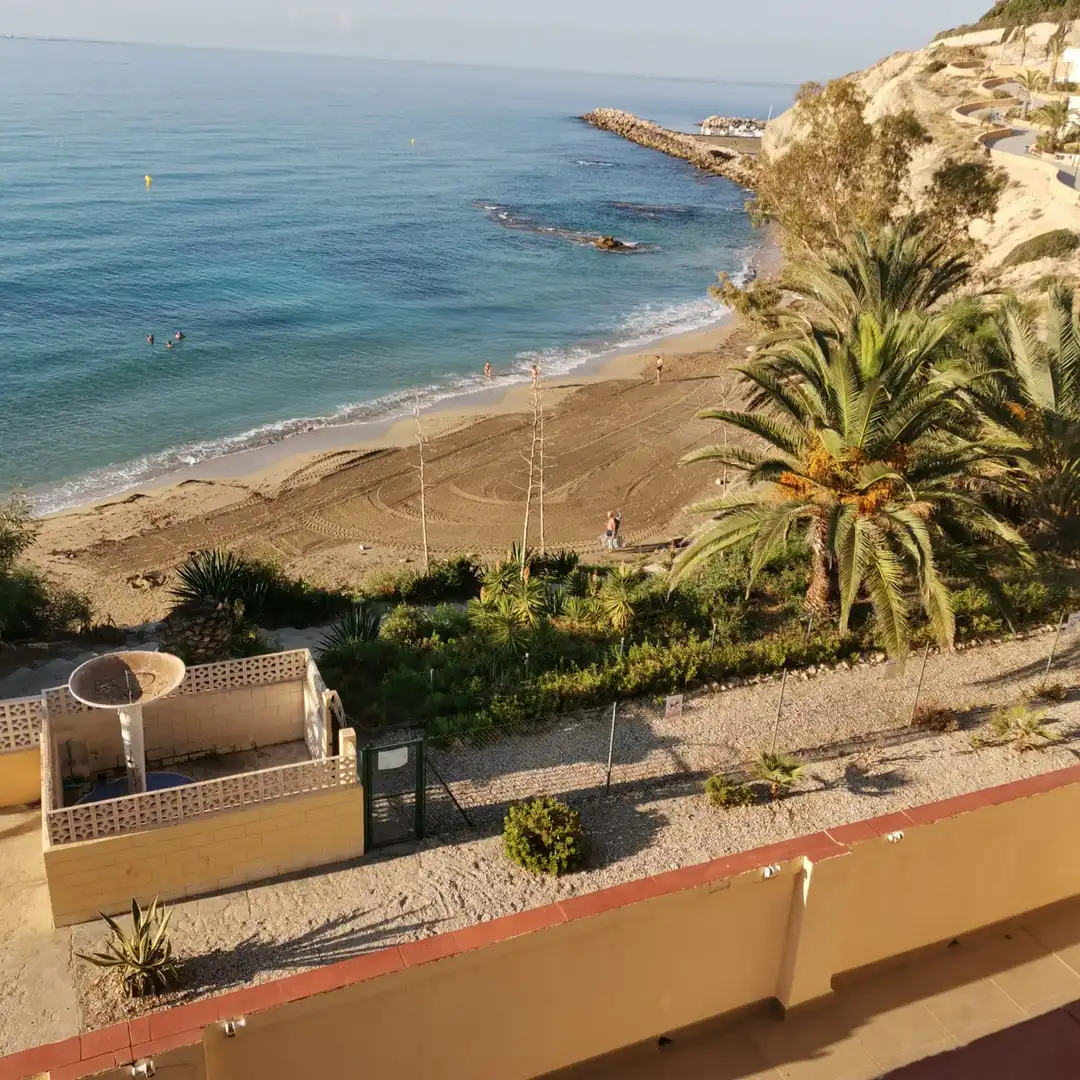 Exterior view of Flat for sale in El Campello  with Air Conditioner, Heating and Terrace