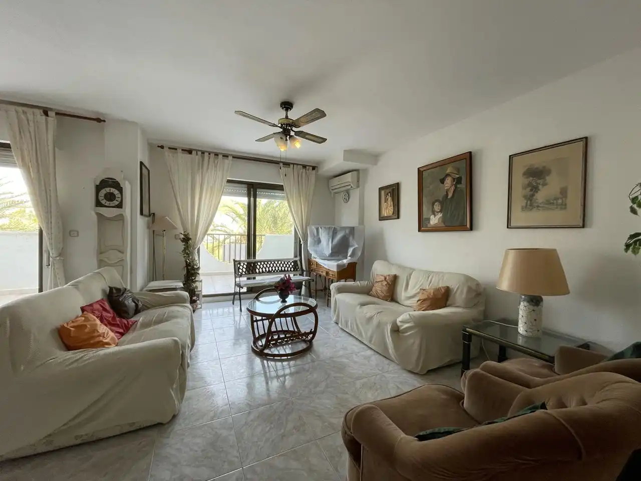Living room of Duplexes for sale in La Manga del Mar Menor  with Air Conditioner, Terrace and Swimming Pool