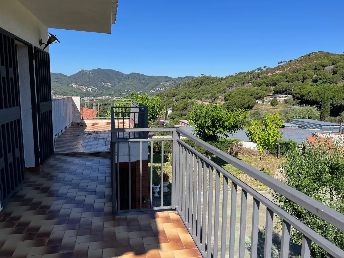Terrassa de Casa o xalet en venda en Mataró amb Aire condicionat, Jardí privat i Terrassa
