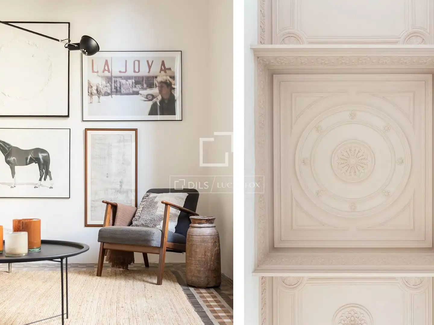 Sala de estar de Piso en venta en Barcelona con Aire acondicionado, Calefacción y Amueblado