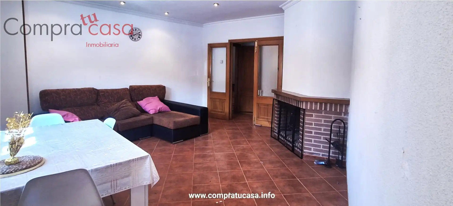 Sala de estar de Casa o chalet de alquiler en Segovia con Calefacción, Trastero y Balcón
