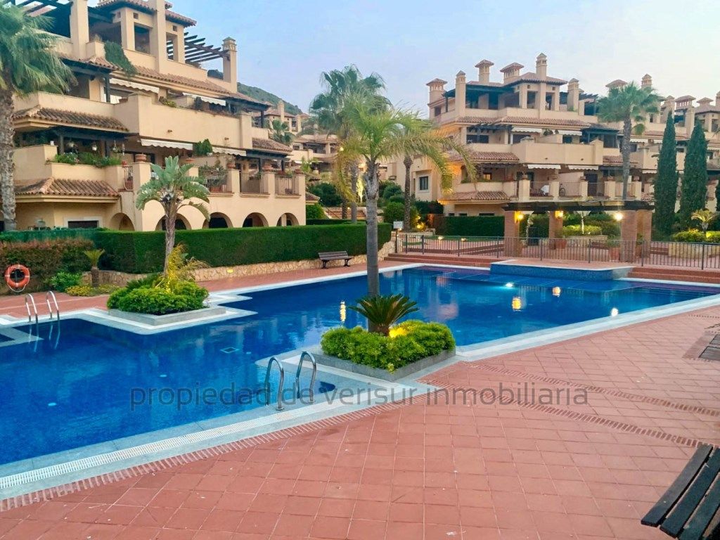 Exterior view of Attic to rent in Águilas  with Air Conditioner, Private garden and Swimming Pool