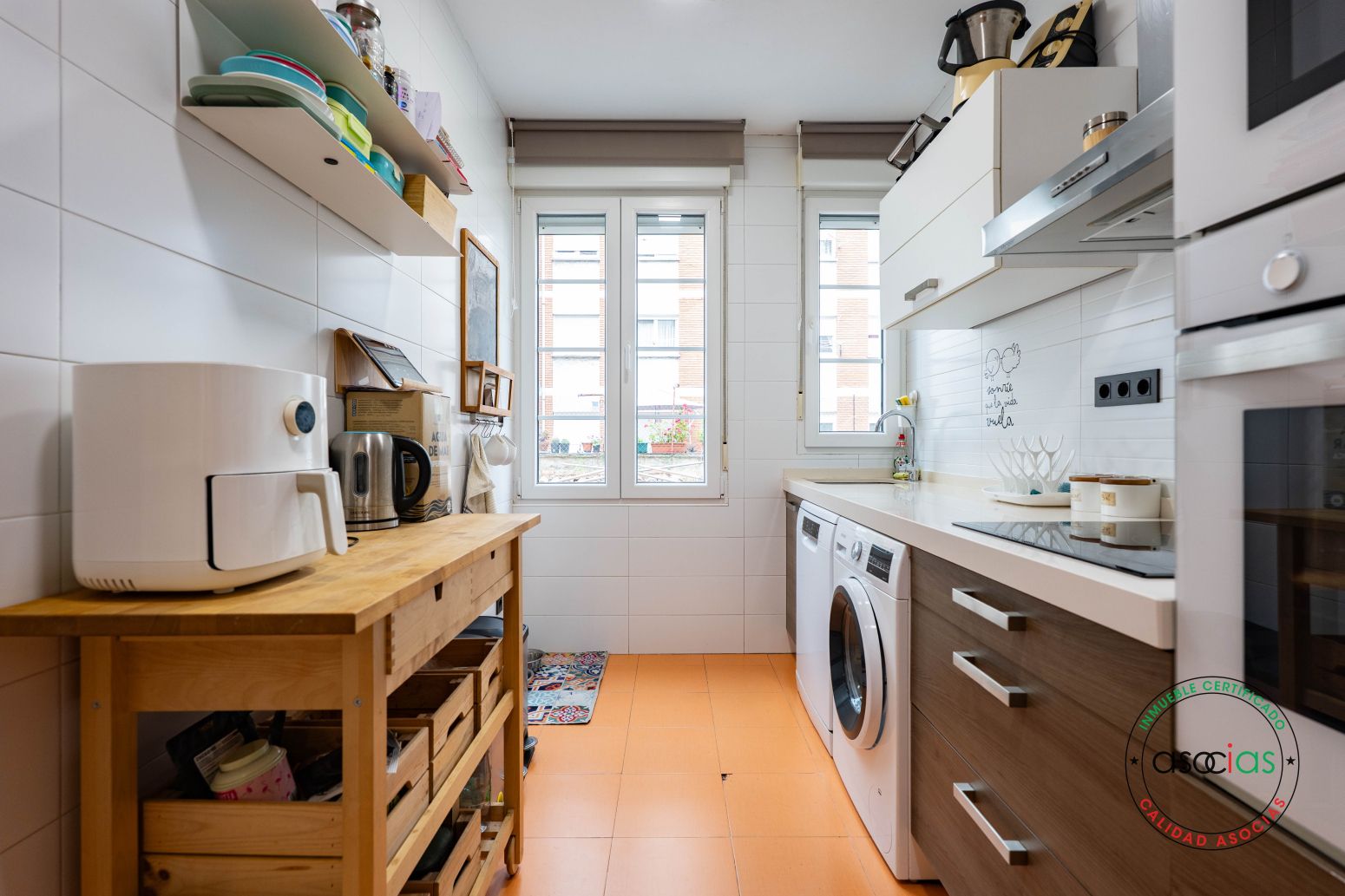 Kitchen of Flat for sale in Gijón   with Heating