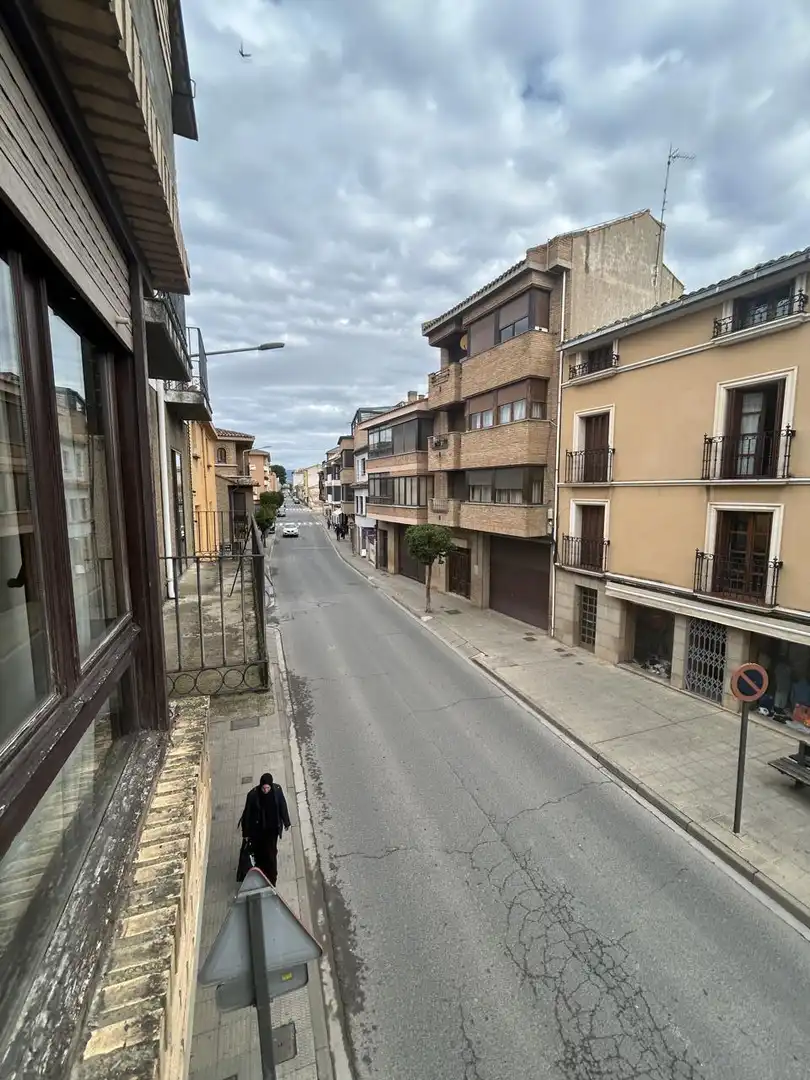Vista exterior de Casa adosada en venta en Corella con Calefacción, Jardín privado y Terraza