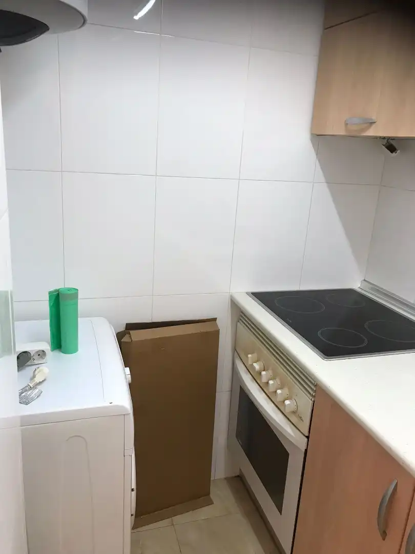 Kitchen of Flat for rent in Murcia  with Air Conditioner and Furnished
