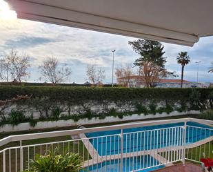 Swimming pool of Flat for sale in Sitges  with Heating, Terrace and Storage room