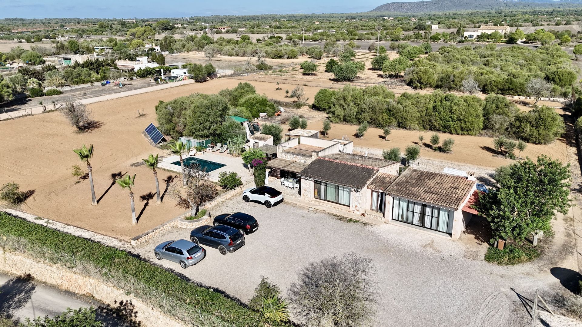 Vista exterior de Finca rústica en venda en Campos amb Aire condicionat, Calefacció i Jardí privat