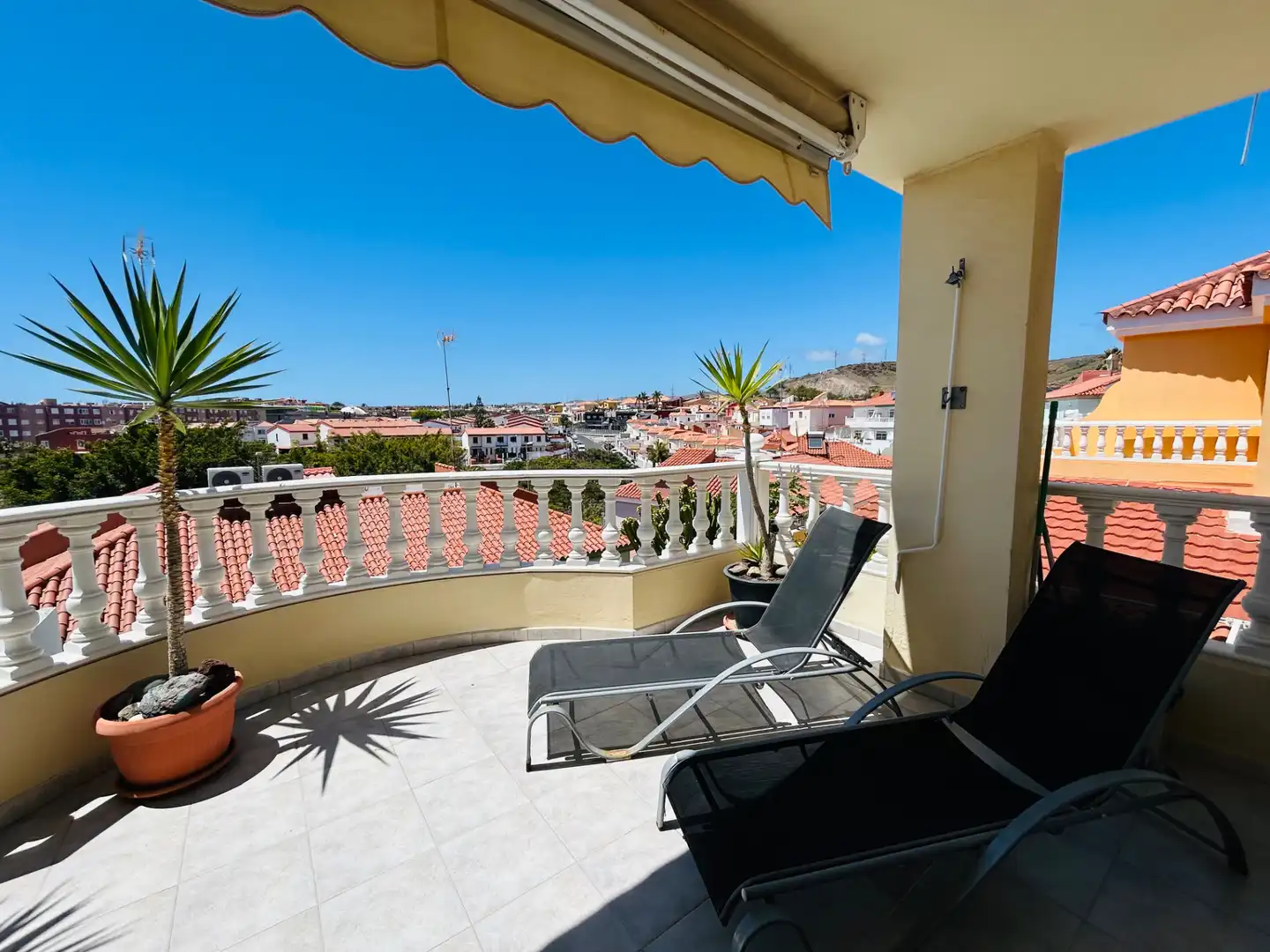 Terraza de Casa o chalet en venta en San Bartolomé de Tirajana con Aire acondicionado, Jardín privado y Terraza