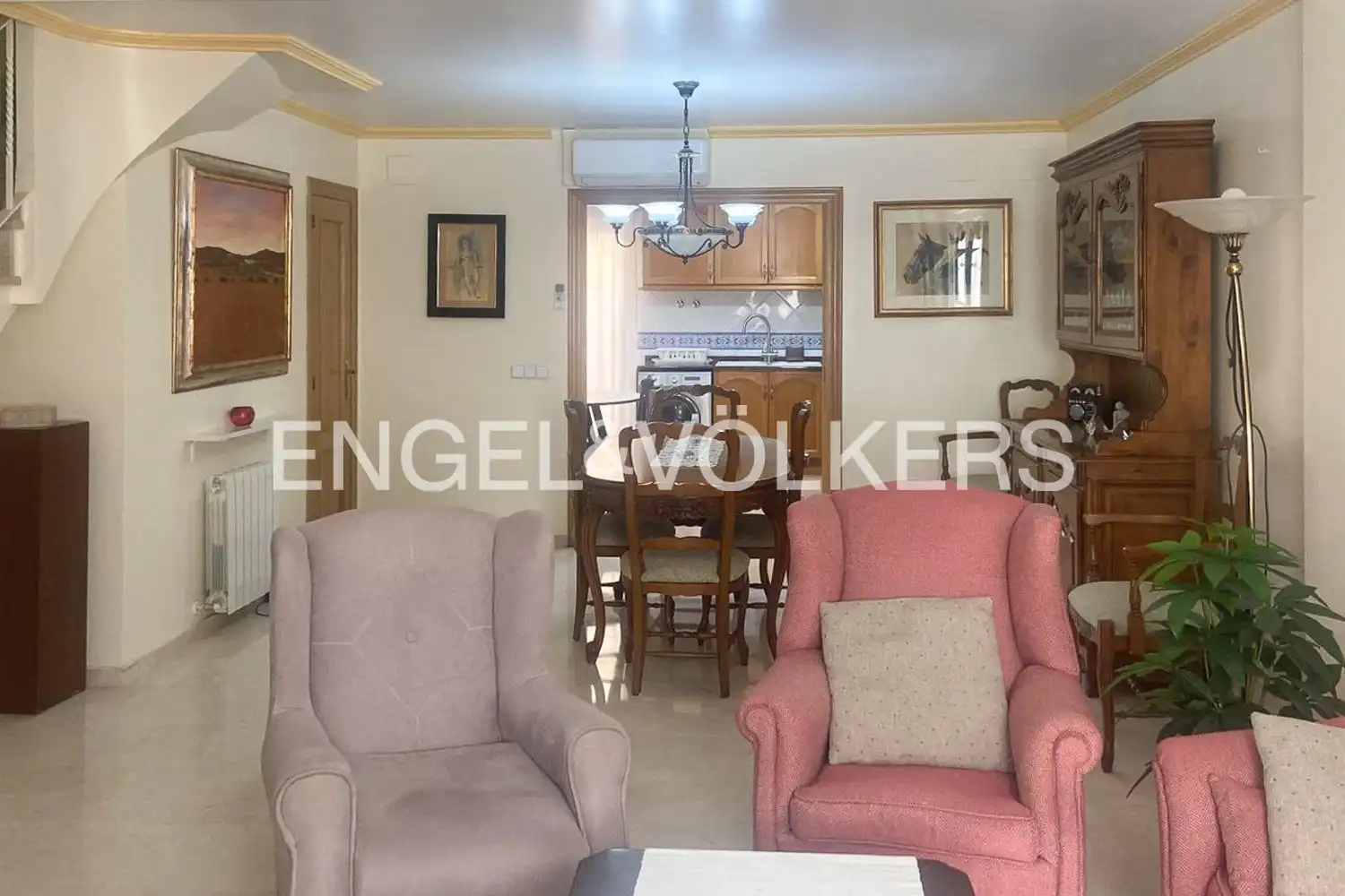 Comedor de Casa o chalet de alquiler en Valencia con Aire acondicionado, Calefacción y Terraza