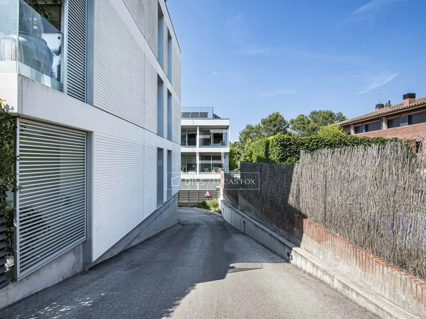 Vista exterior de Pis en venda en Sant Cugat del Vallès amb Aire condicionat, Calefacció i Terrassa