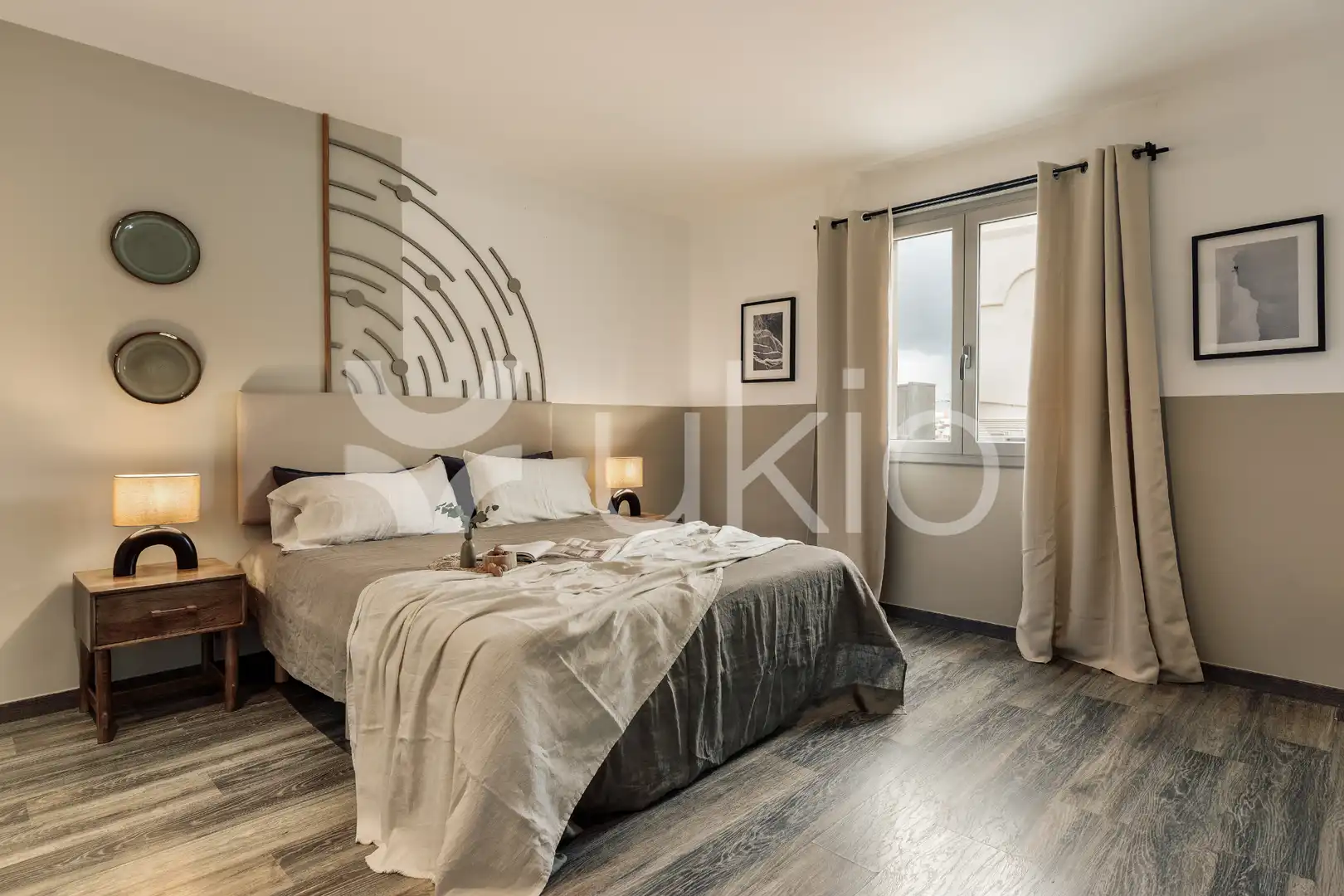 Habitación de Apartamento de alquiler en Barcelona con Aire acondicionado, Calefacción y Terraza