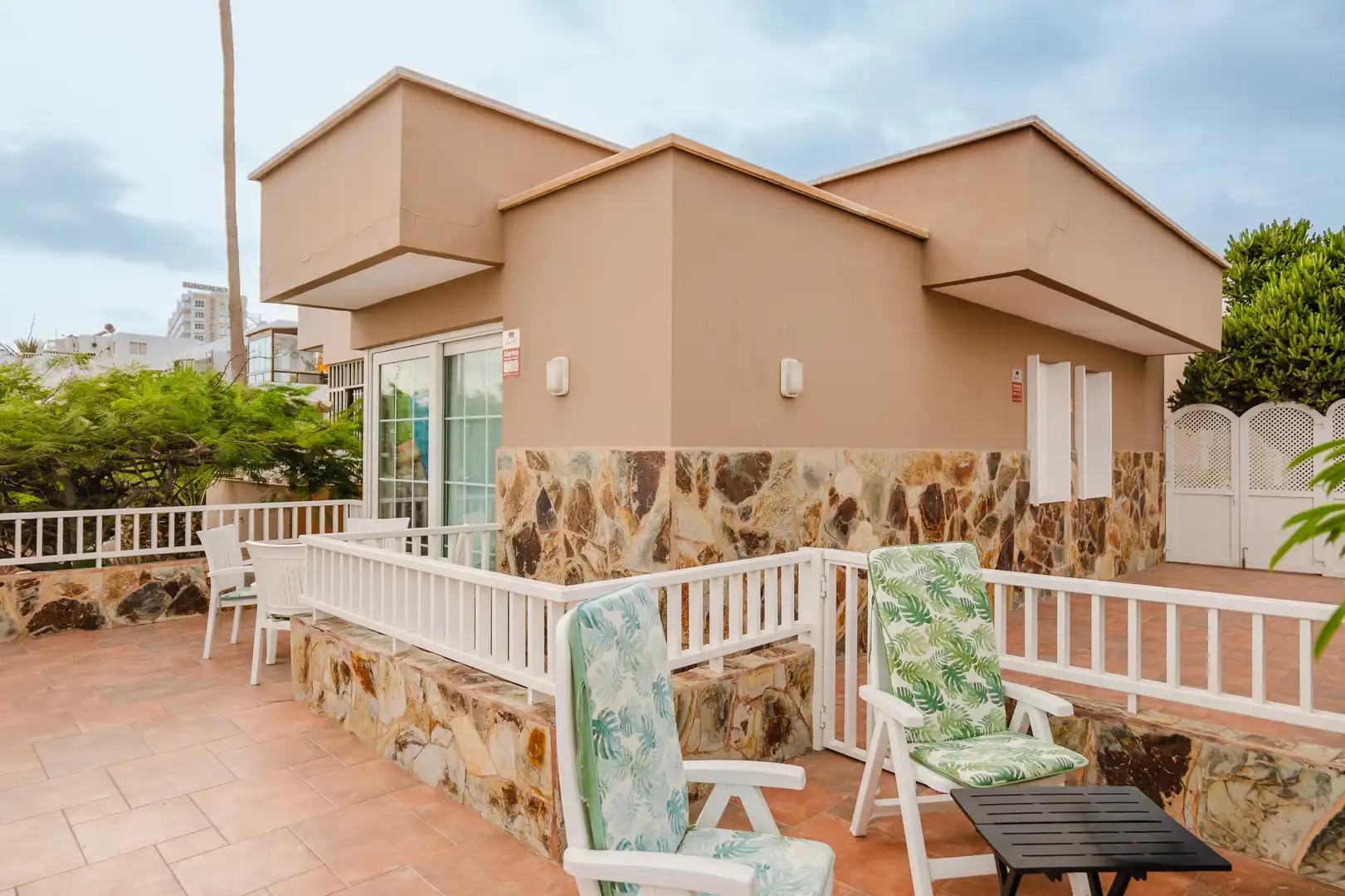 Terrasse von Wohnung zur Miete in Playa del Inglés