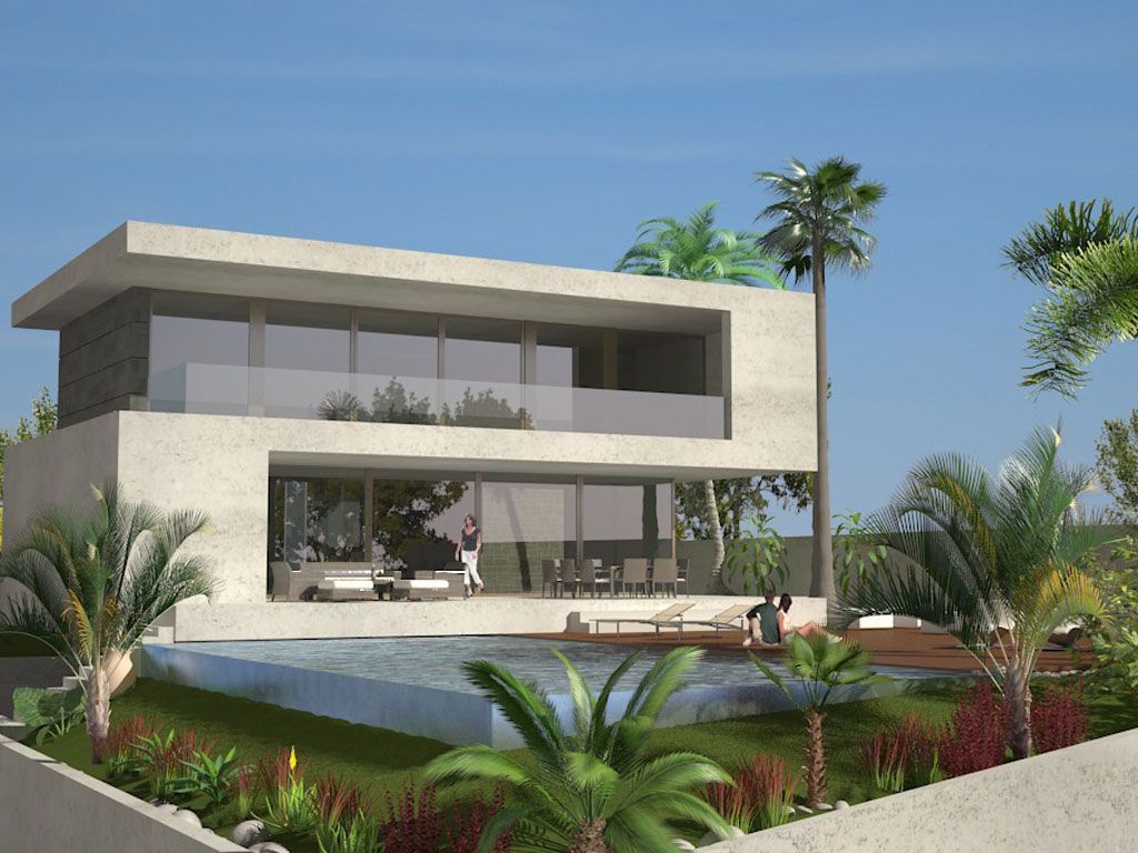Vista exterior de Casa o xalet de lloguer en Marbella amb Jardí privat, Terrassa i Piscina