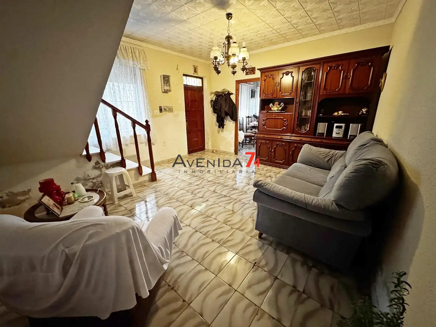 Sala de estar de Casa o chalet en venta en Lorca con Terraza y Amueblado