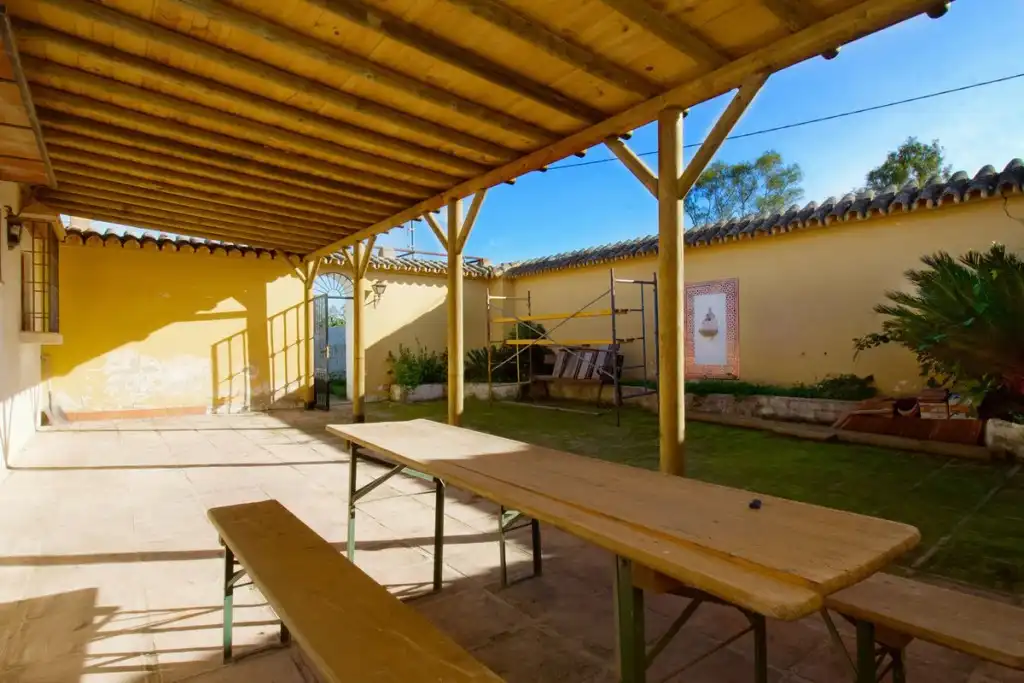Terraza de Finca rústica en venta en Coín con Jardín privado