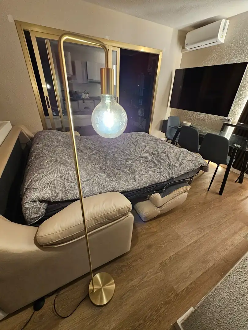 Schlafzimmer von Wohnung zur Miete in Benidorm mit Klimaanlage, Heizung und Terrasse