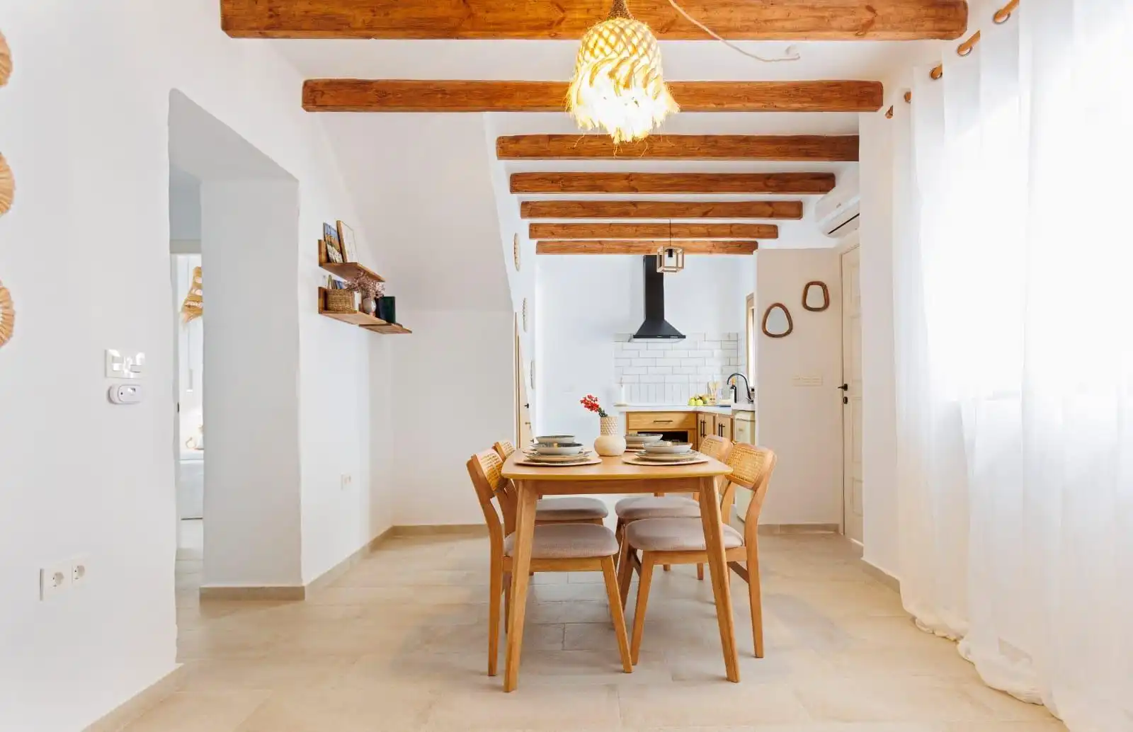 Dining room of Houses for sale in Salobreña  with Air Conditioner, Terrace and Swimming Pool