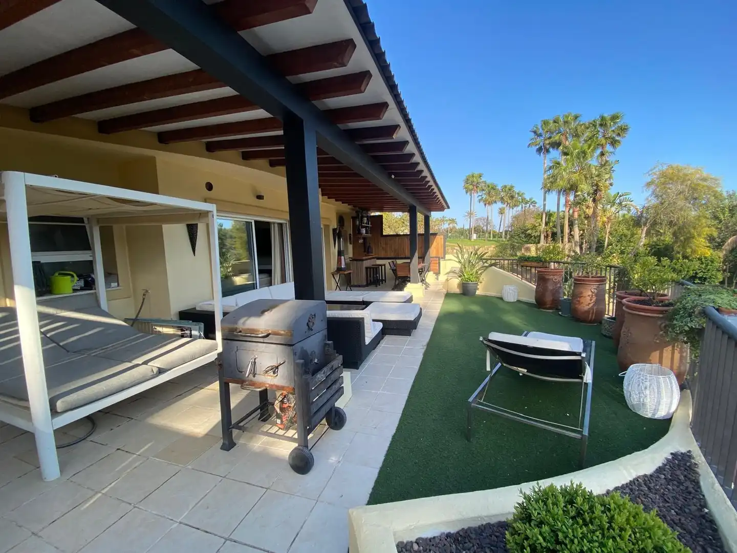 Terraza de Piso en venta en San Roque con Aire acondicionado, Jardín privado y Terraza