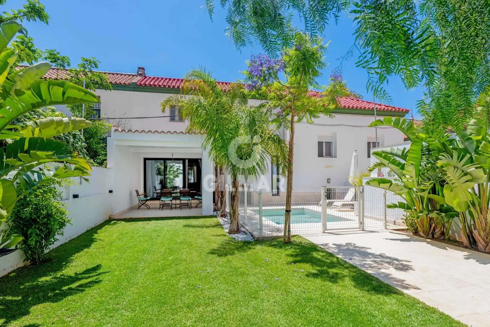 Jardín de Casa o chalet en venta en San Fernando con Calefacción, Jardín privado y Piscina