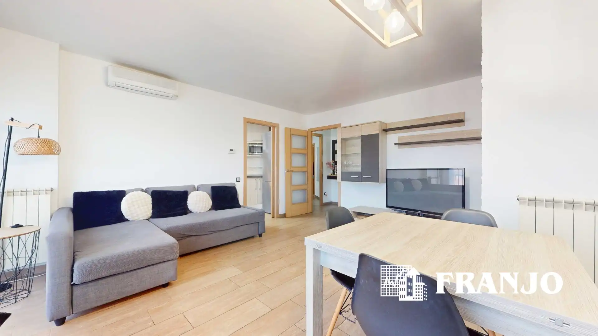 Sala d'estar de Pis en venda en Ripollet amb Aire condicionat, Calefacció i Terrassa