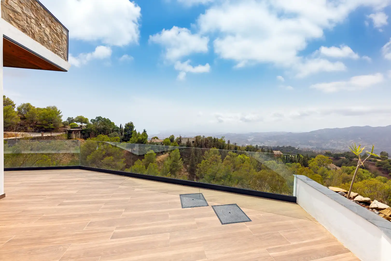 Terraza de Finca rústica en venta en Málaga con Aire acondicionado, Calefacción y Terraza
