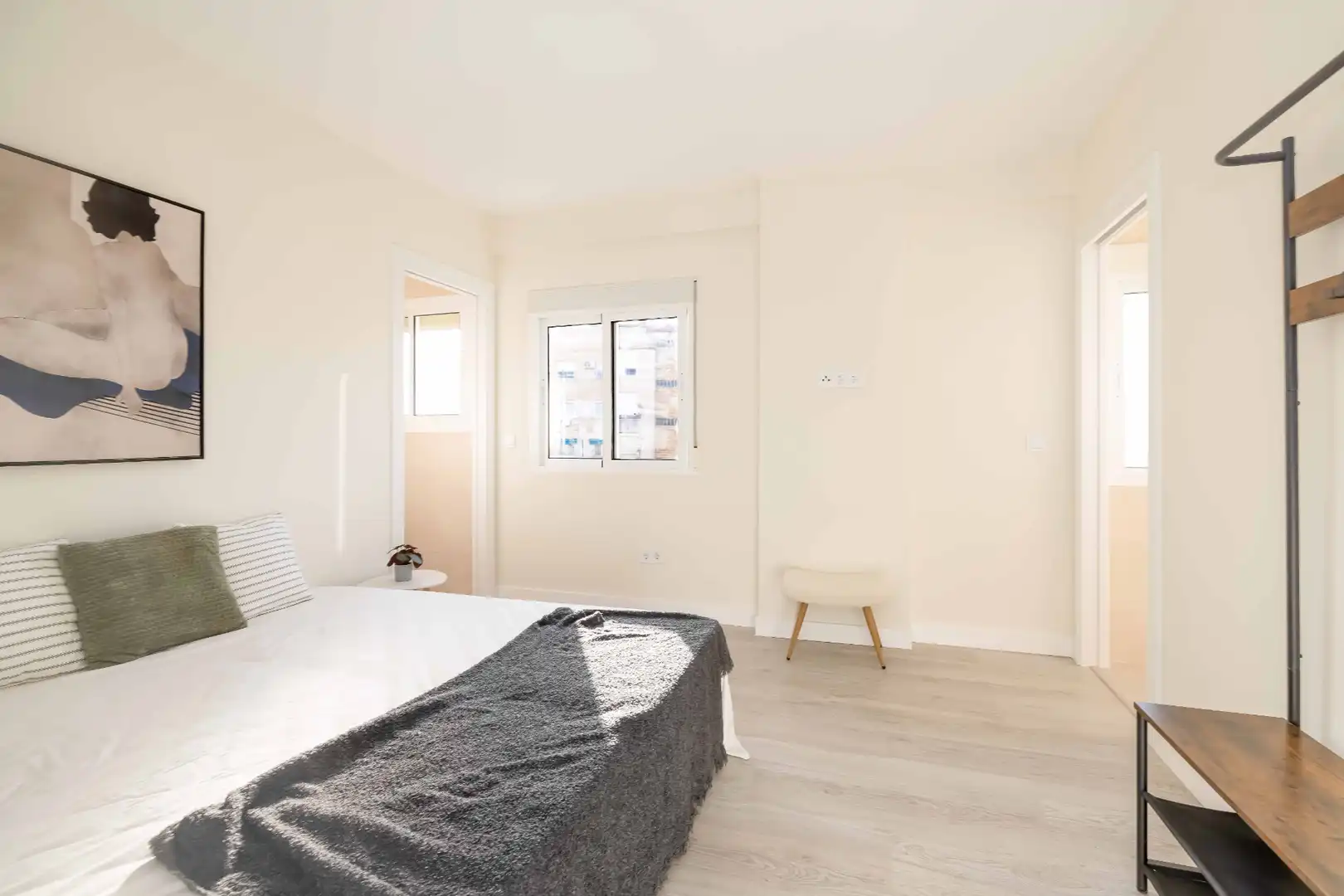 Schlafzimmer von Wohnung zum Verkauf in Málaga mit Klimaanlage, Heizung und Terrasse