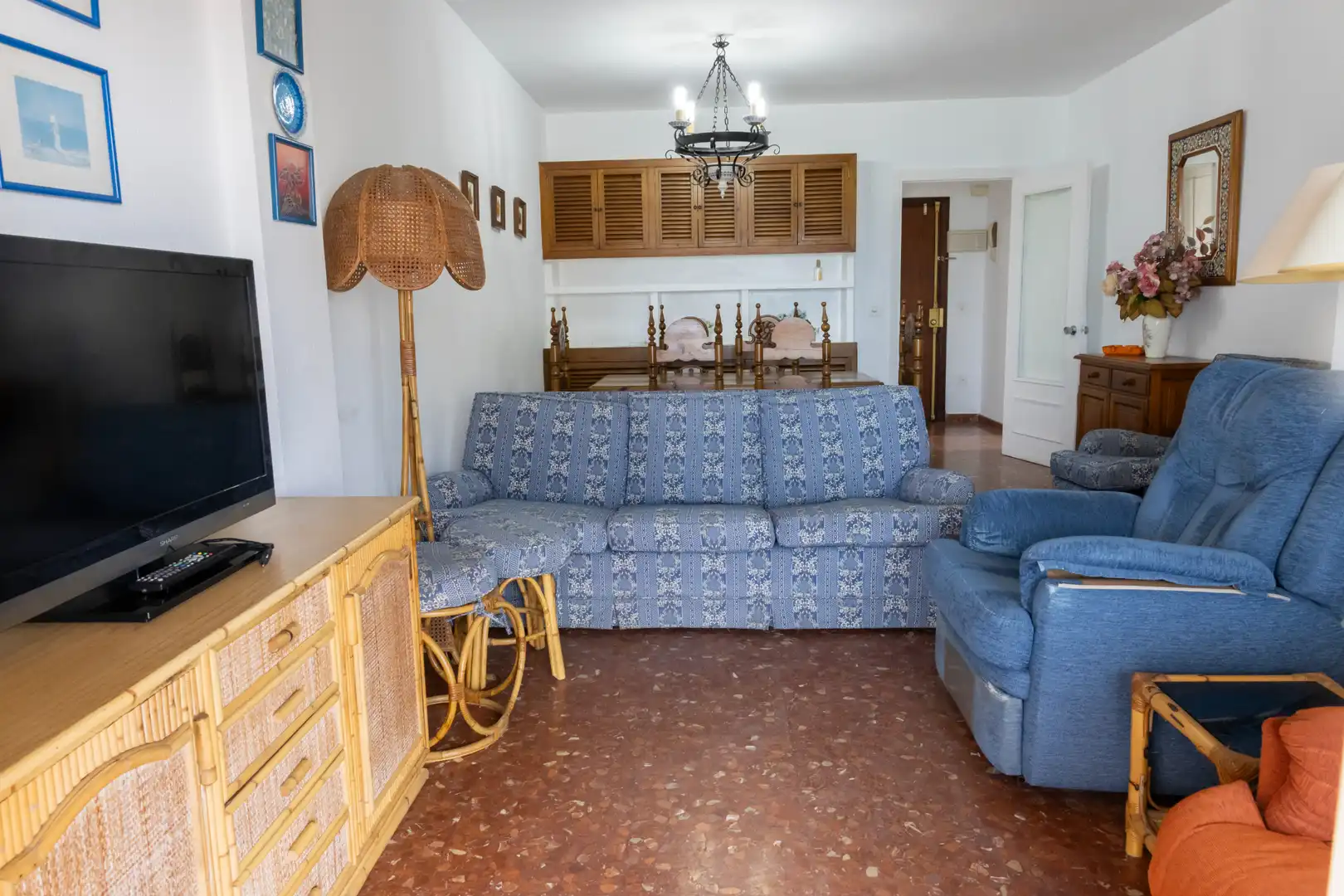 Sala d'estar de Pis en venda en El Puerto de Santa María amb Aire condicionat, Terrassa i Traster