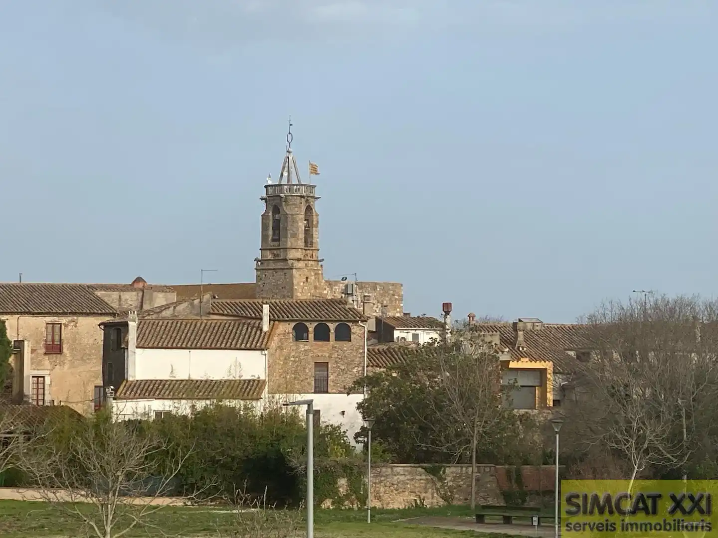 Vista exterior de Casa adosada en venta en Navata con Aire acondicionado, Calefacción y Parquet