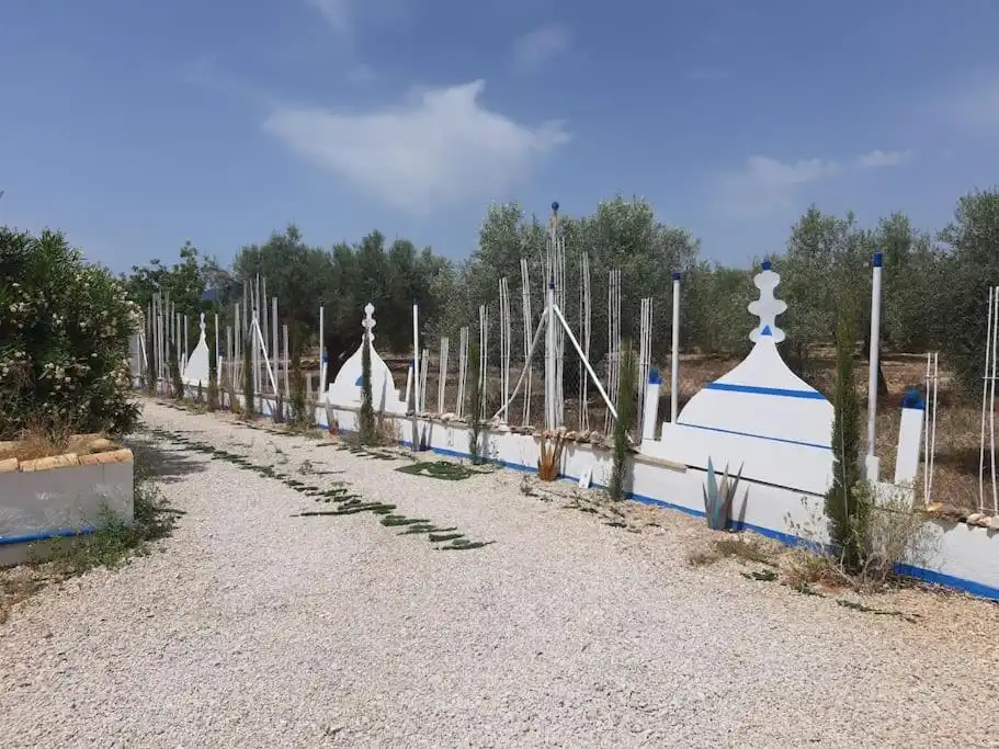 Garten von Haus oder Chalet zur Miete in L'Ametlla de Mar  mit Klimaanlage, Privatgarten und Schwimmbad