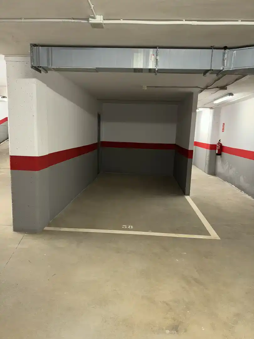 Parking of Flat for rent in Poio  with Parquet flooring, Storage room and Furnished