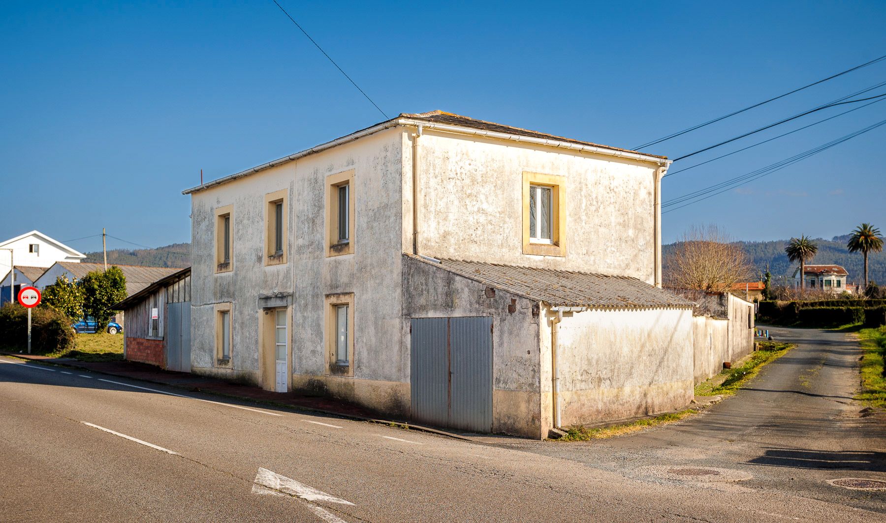 Vista exterior de Finca rústica en venda en Ortigueira amb Moblat